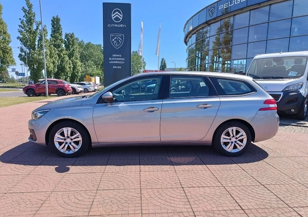 Peugeot 308 cena 48900 przebieg: 121572, rok produkcji 2019 z Pogorzela małe 121